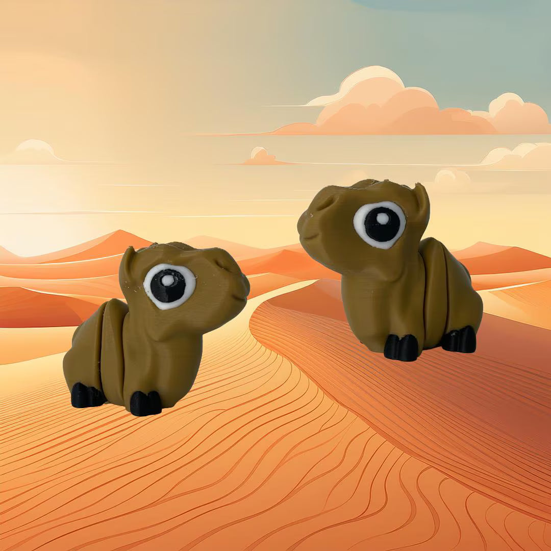 Wobblies Safari – Bewegliche Tiere aus Savanne & Wüste | Wähle deine Figur | Articulated 3D Druck