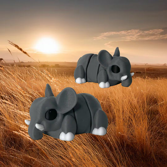 Wobblies Safari – Bewegliche Tiere aus Savanne & Wüste | Wähle deine Figur | Articulated 3D Druck