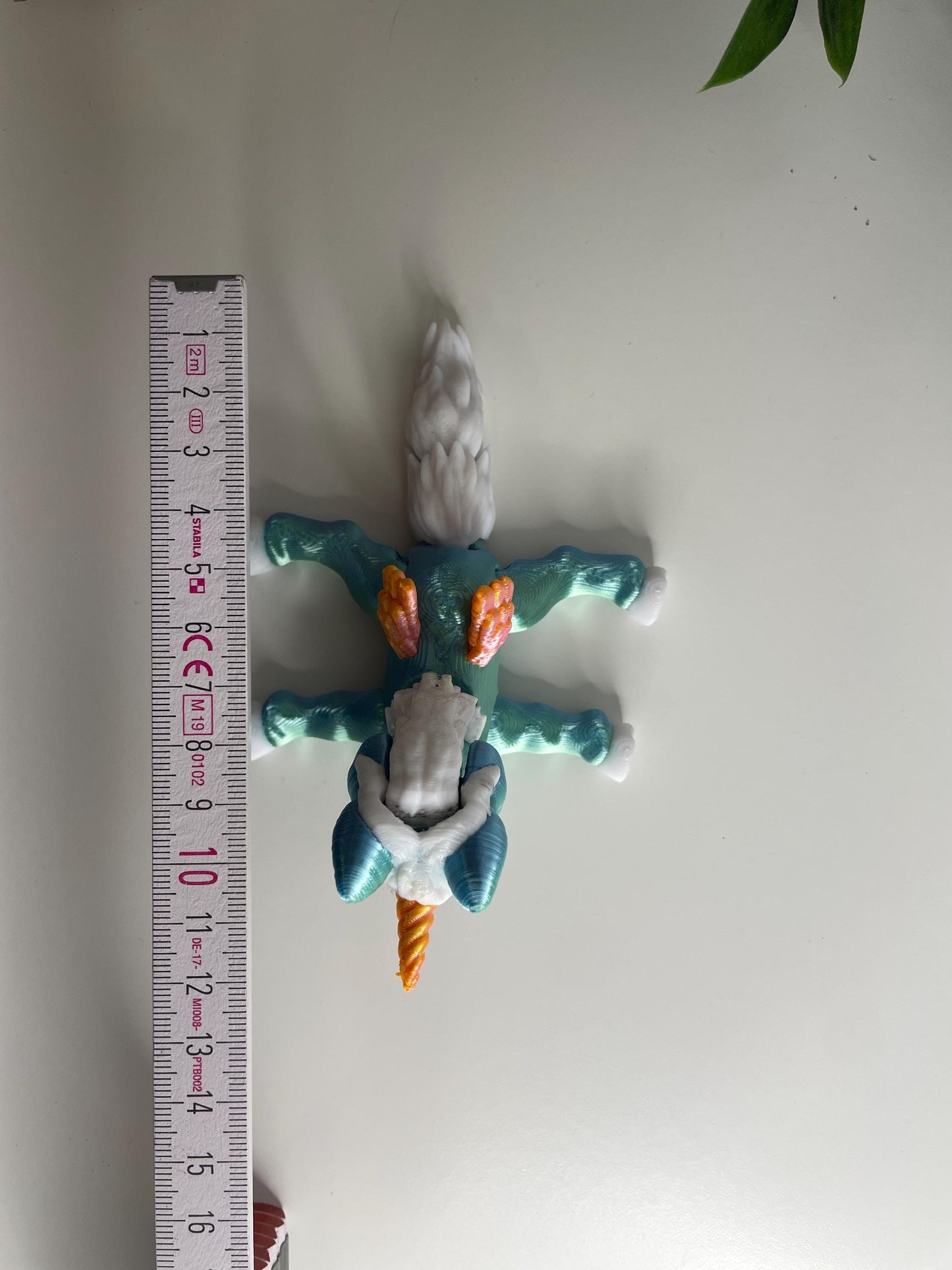 Magisches Einhorn – Silk Blau-Grün –