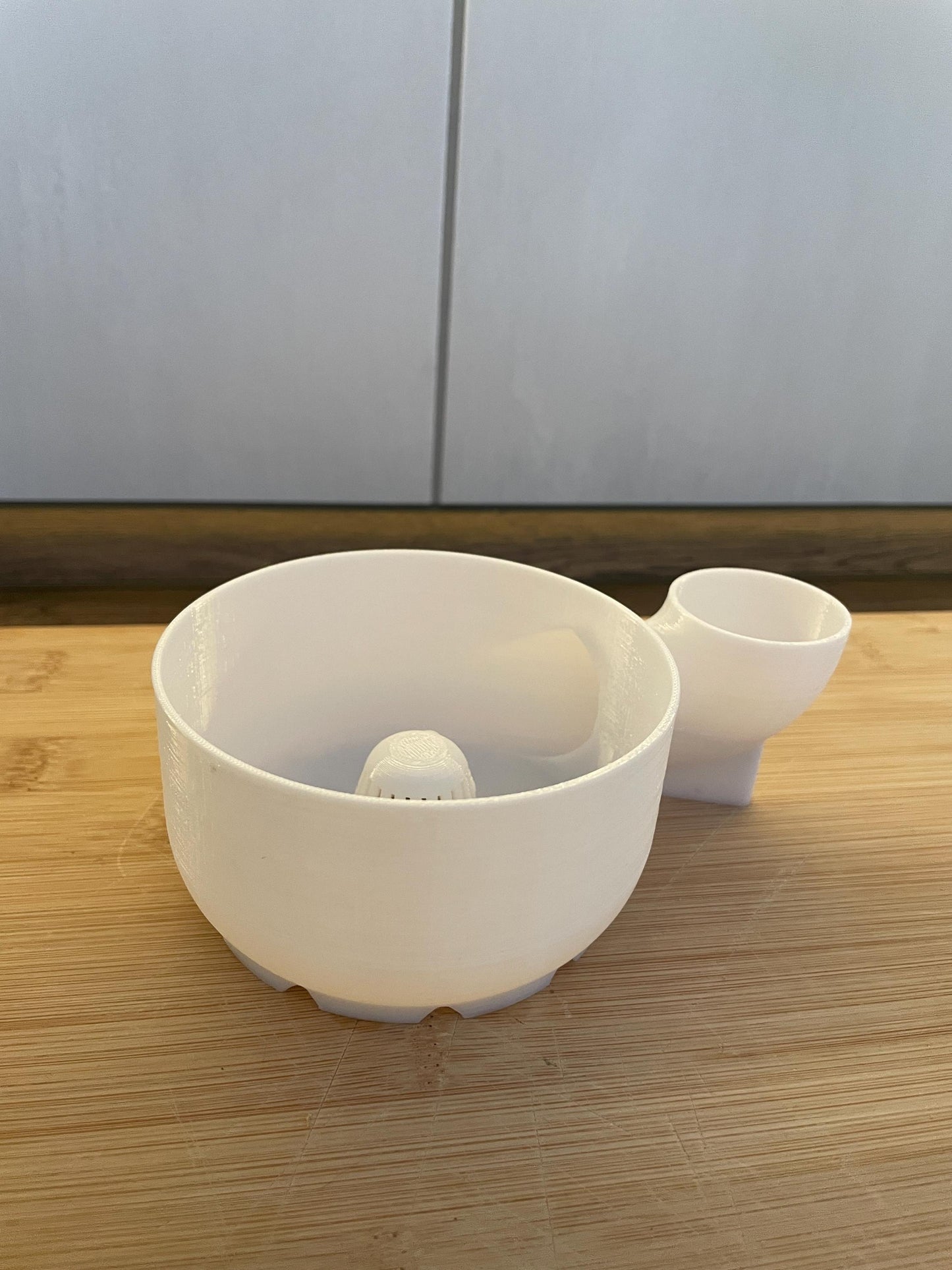 Strudelwäscher – 3D-gedruckter Gemüse- und Obst-Wäscher (in Weiß, 2 Größen)